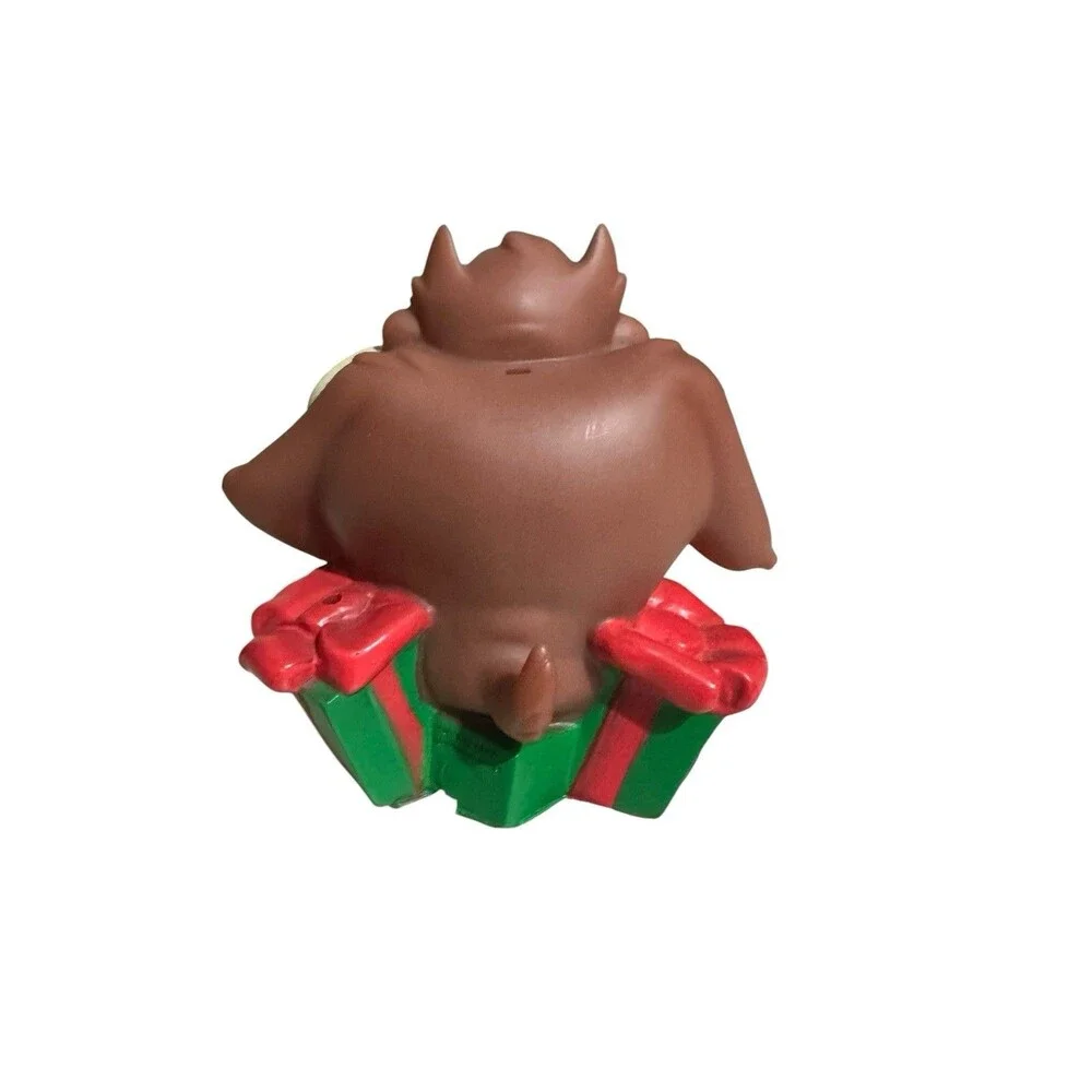 Vintage 1997 Looney Tunes Tasmanian Devil Taz Christmas Light Up Mold RARE
